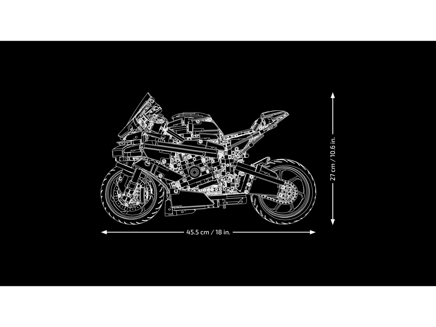Moto BMW M 1000 RR LEGO® - 1920 piezas