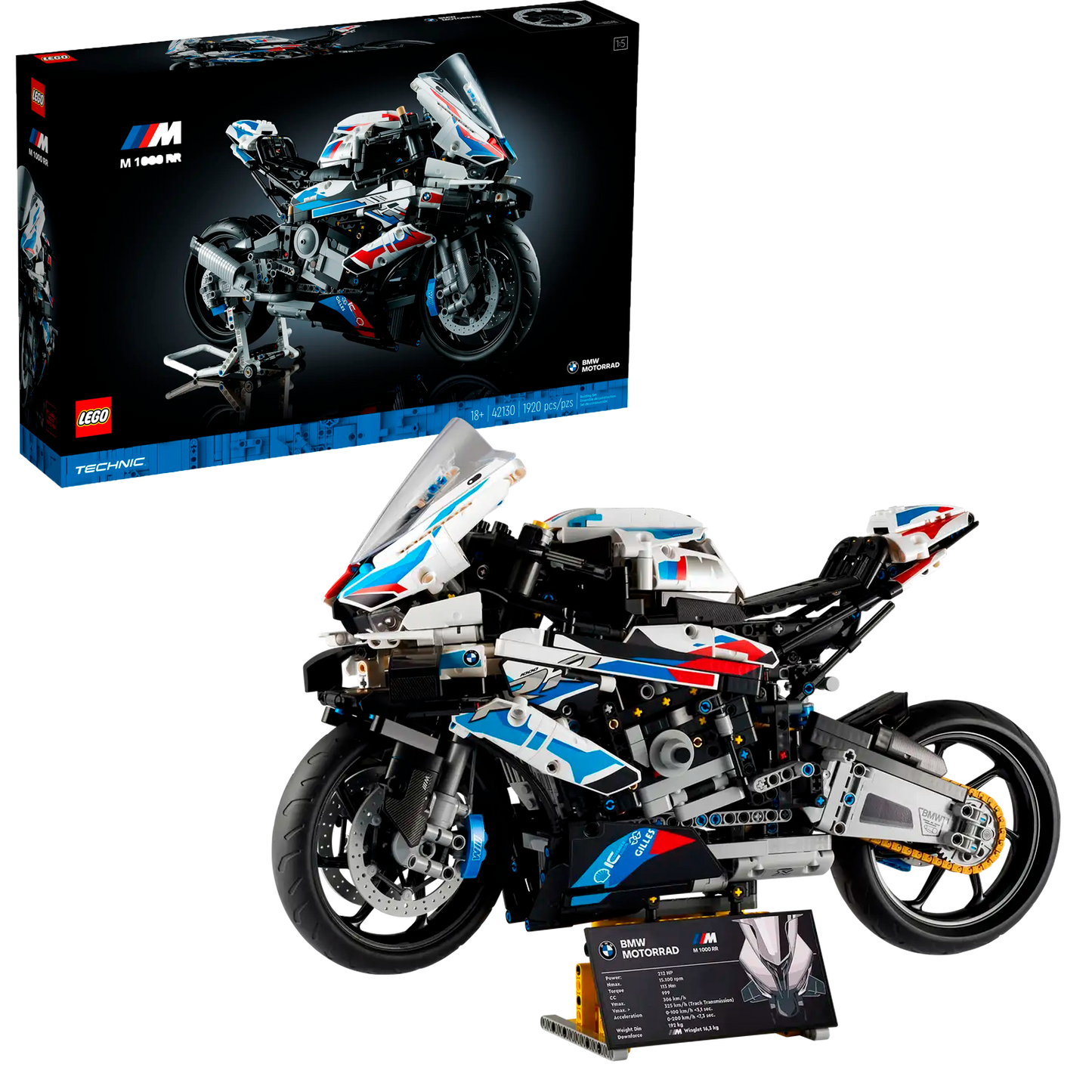 Moto BMW M 1000 RR LEGO® - 1920 piezas