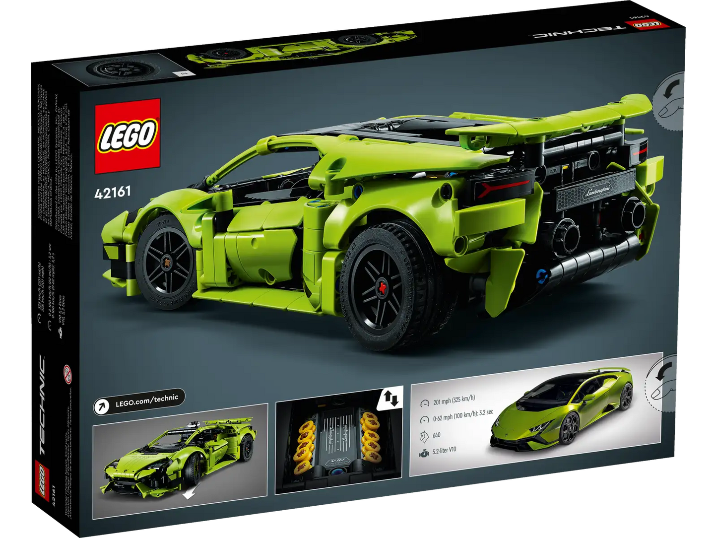 Lamborghini Huracán Tecnica LEGO® - 806 piezas