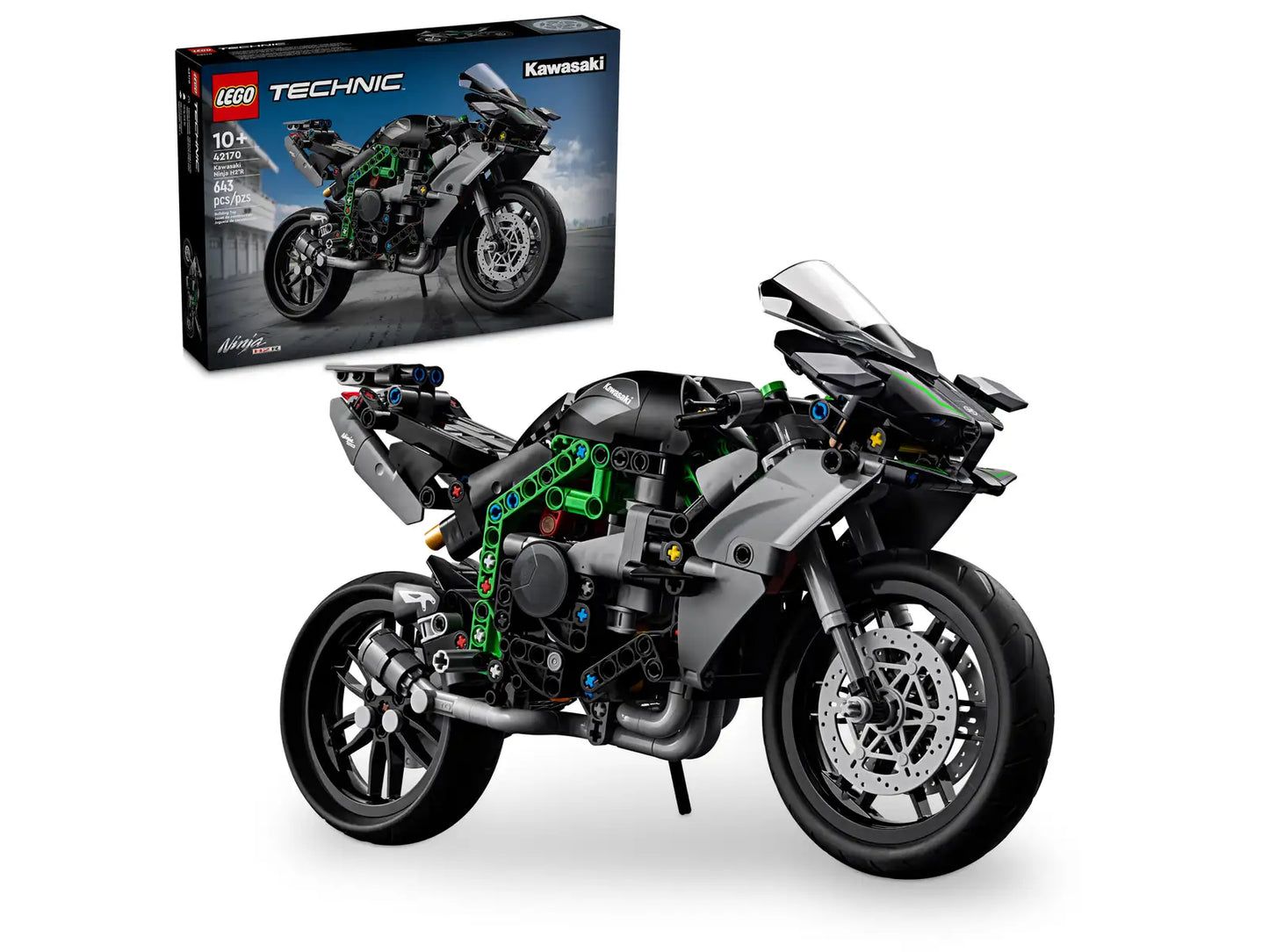 Moto Kawasaki Ninja H2R LEGO® - 643 piezas