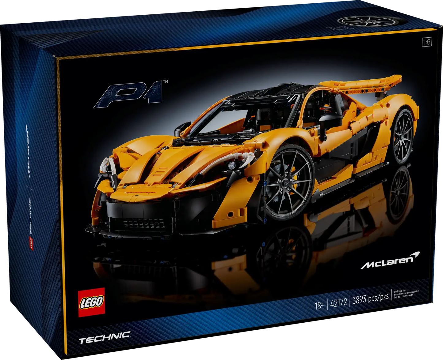 McLaren P1™ LEGO® Technic - 3893 piezas