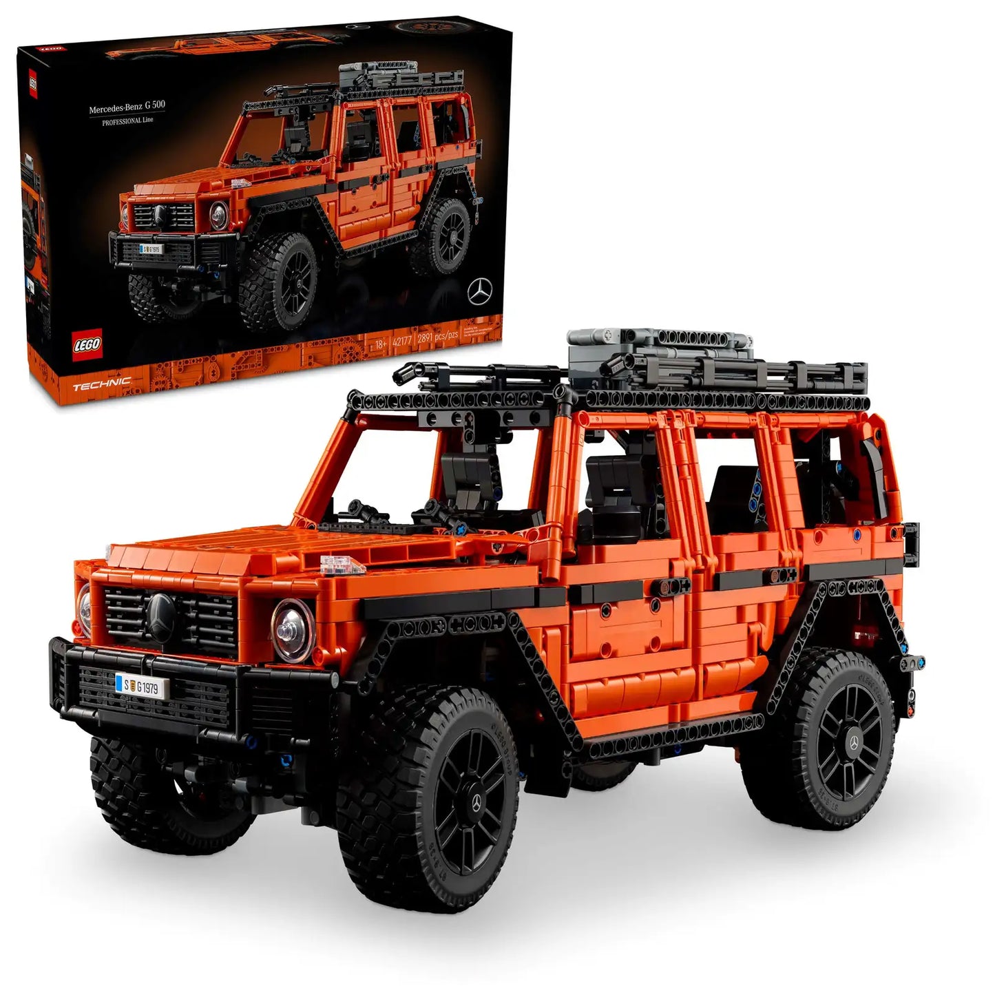 Mercedes-Benz G 500 PROFESSIONAL Line LEGO® - 2891 piezas