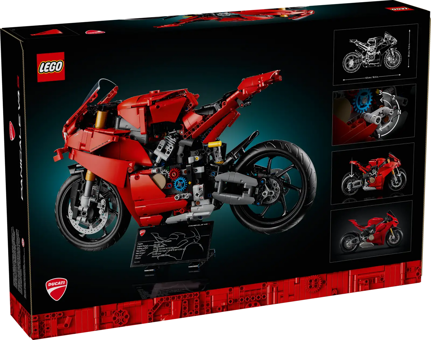 Moto Ducati Panigale V4 S LEGO® - 1606 piezas