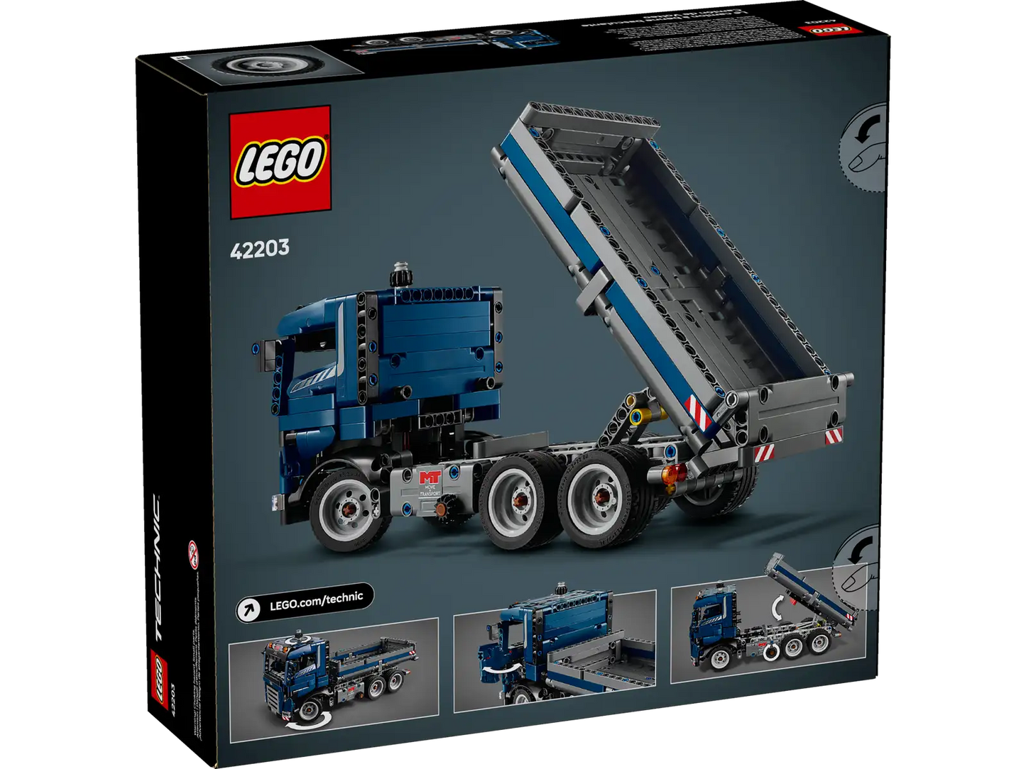 Volquete Basculante LEGO® - 462 piezas