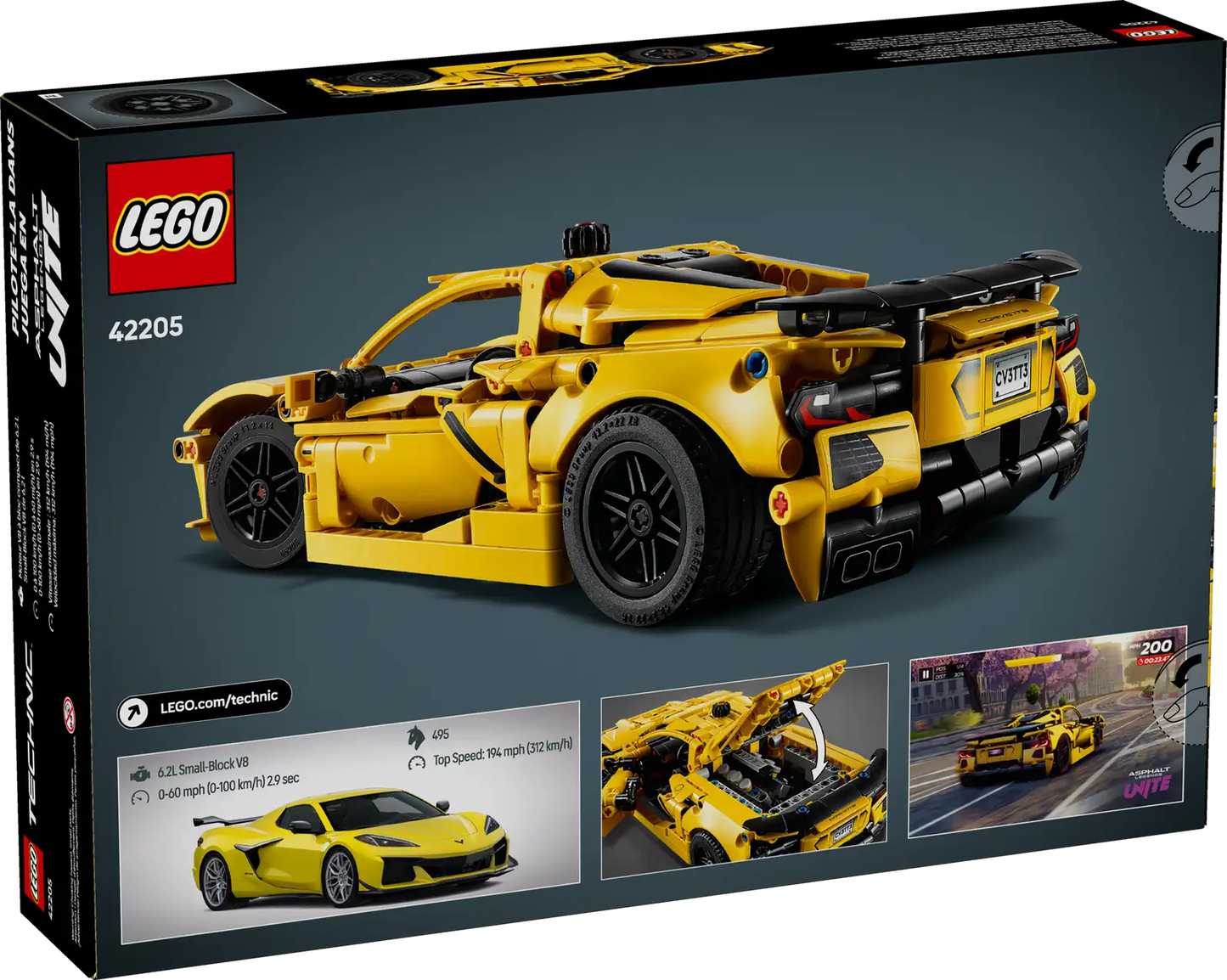 Chevrolet Corvette Stingray LEGO® - 732 piezas