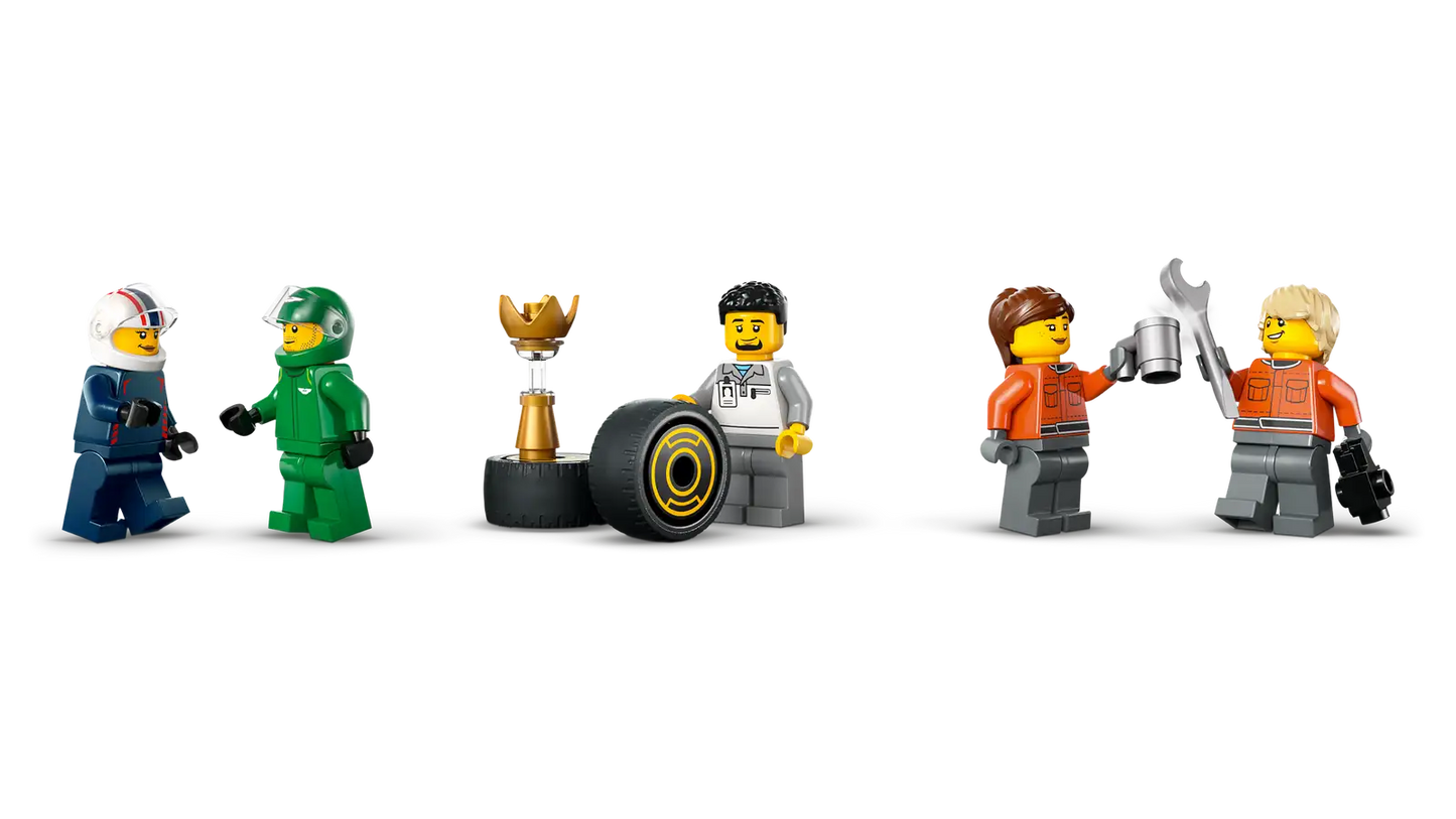 Camión de F1® con Coches de F1® RB20 y AMR24 LEGO® - 1086 piezas