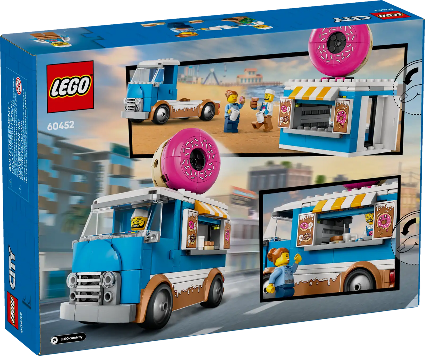 Camión de Dónuts LEGO® City - 196 piezas