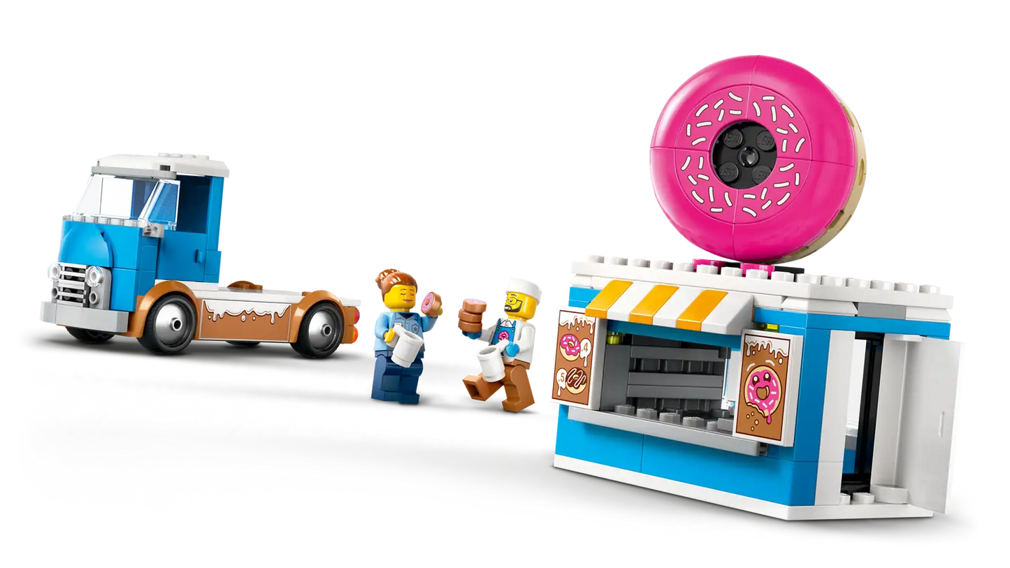 Camión de Dónuts LEGO® City - 196 piezas