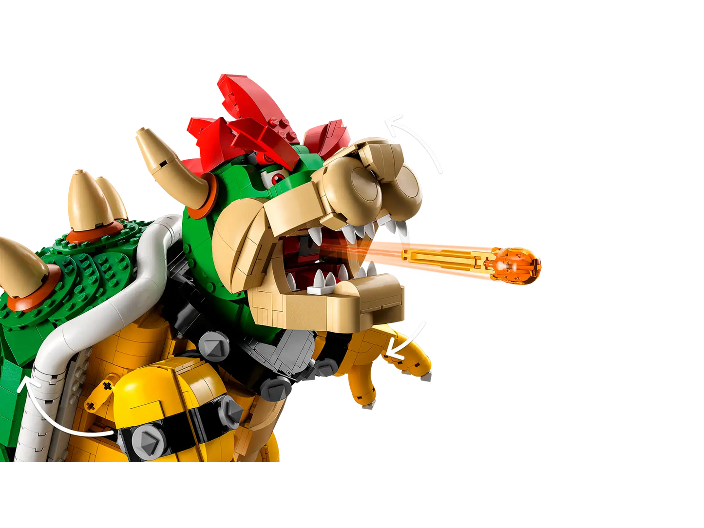 El Poderoso Bowser™ LEGO® - 2807 piezas