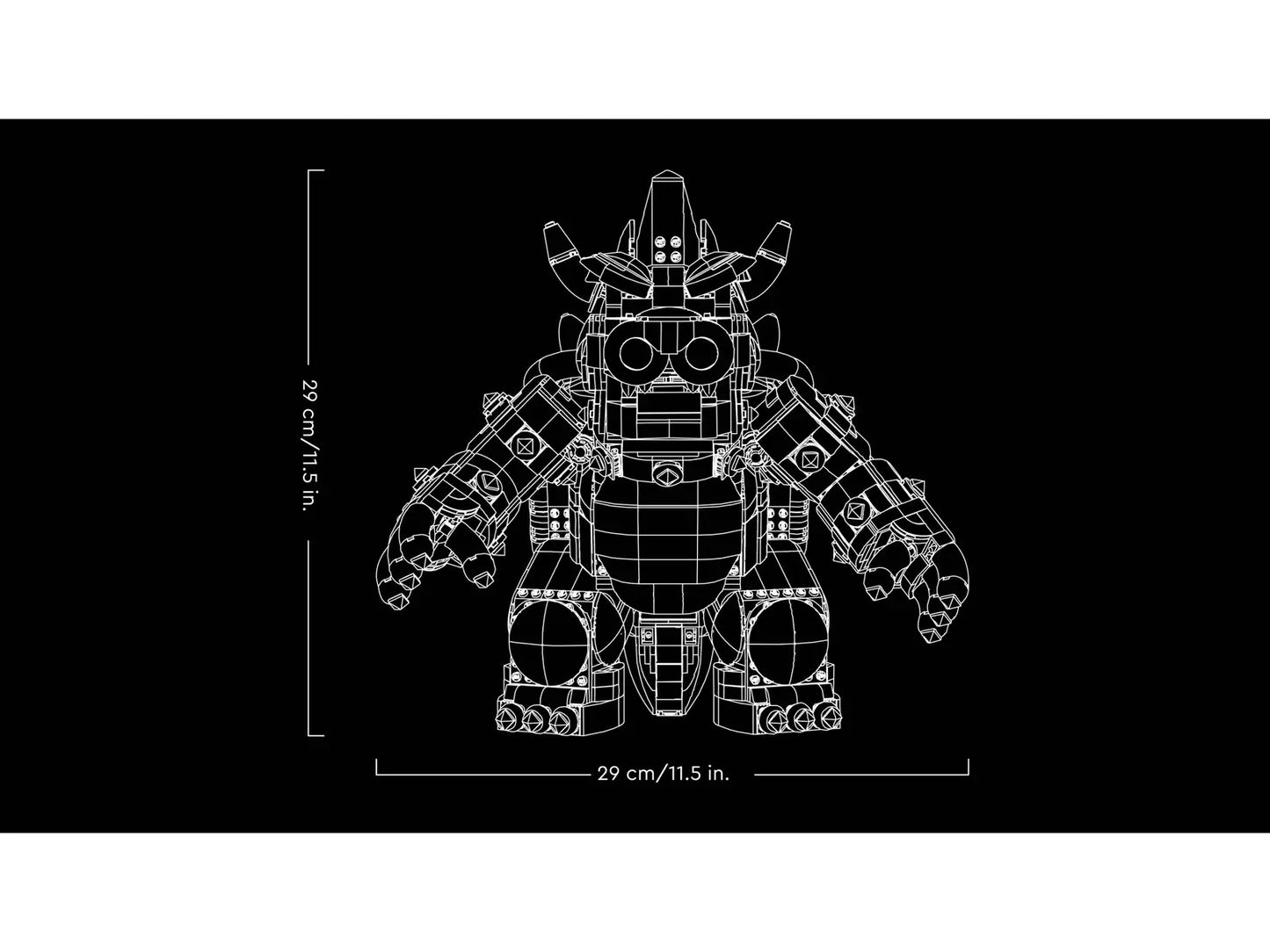 El Poderoso Bowser™ LEGO® - 2807 piezas