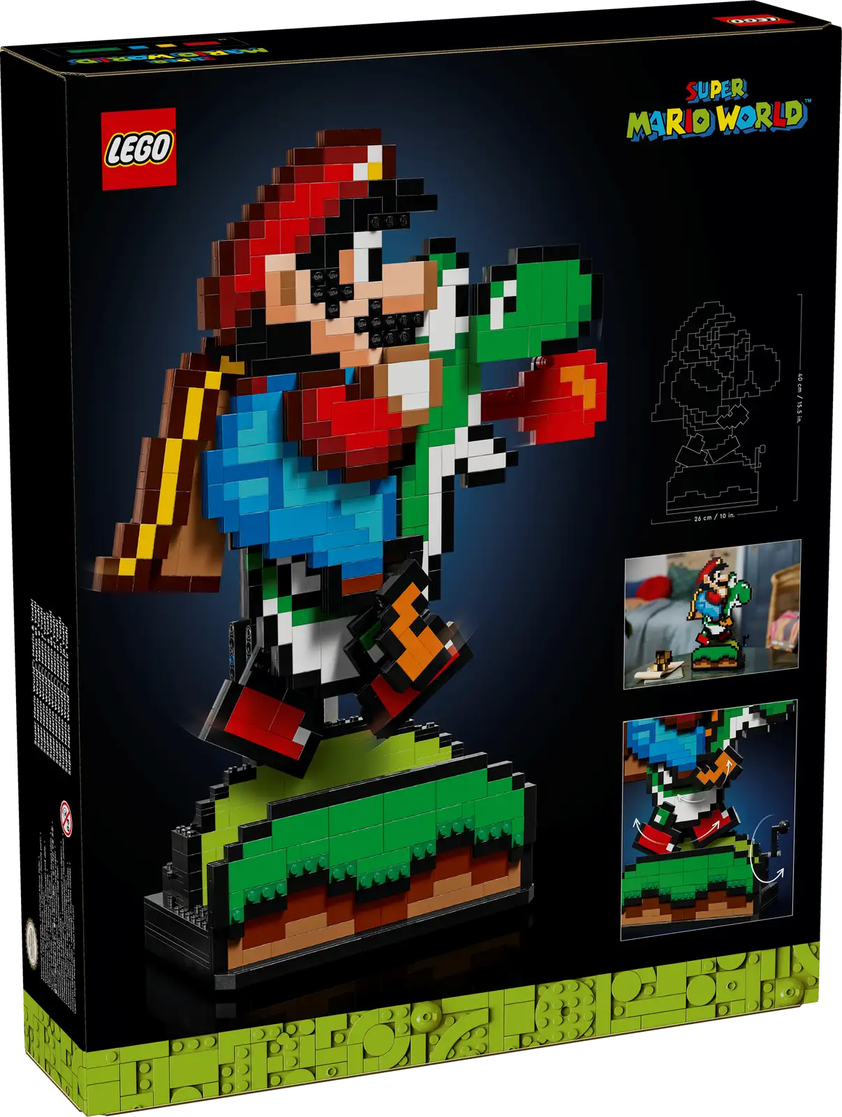Super Mario World™: Mario y Yoshi LEGO® - 1215 piezas