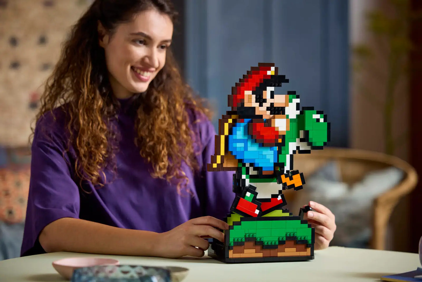 Super Mario World™: Mario y Yoshi LEGO® - 1215 piezas