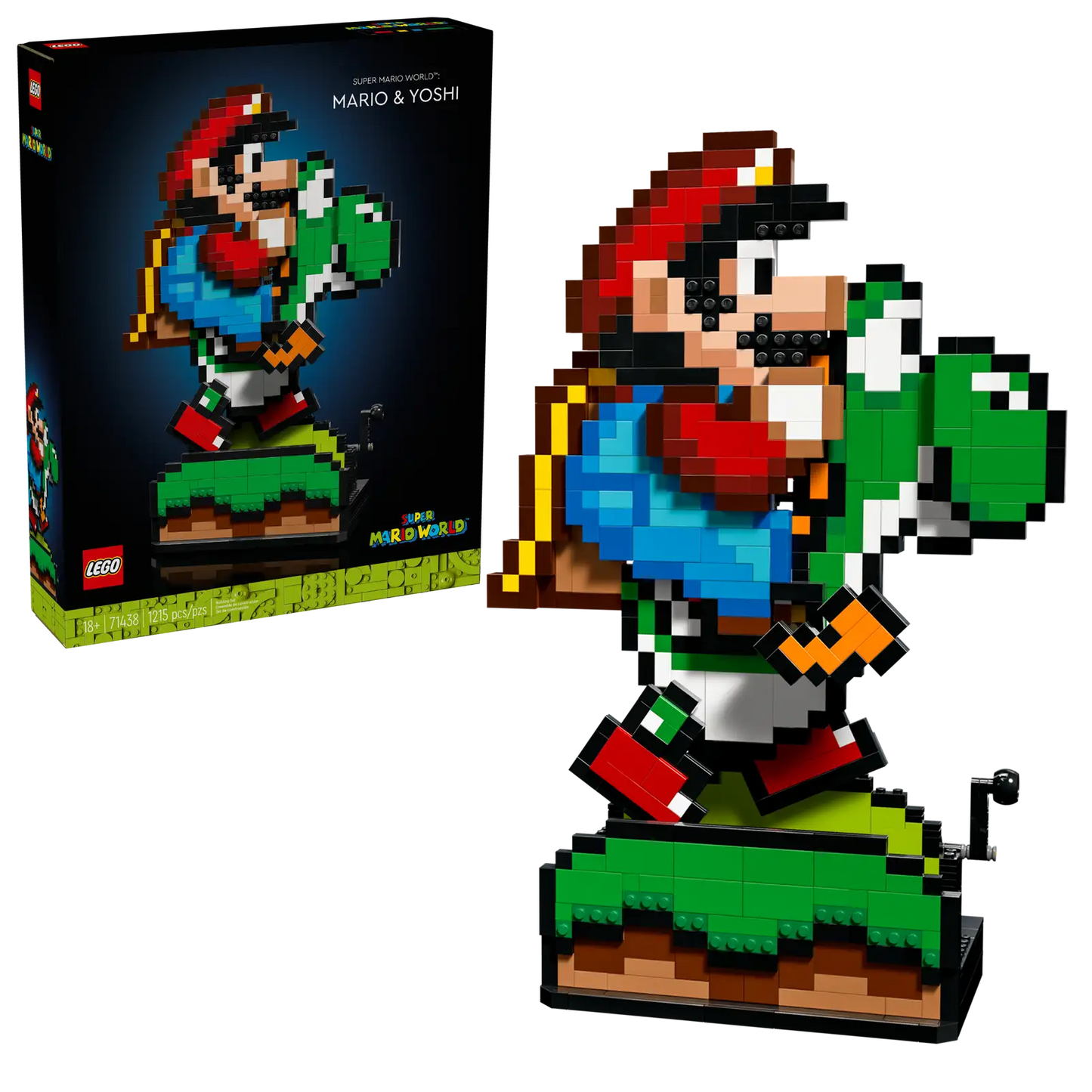 Super Mario World™: Mario y Yoshi LEGO® - 1215 piezas