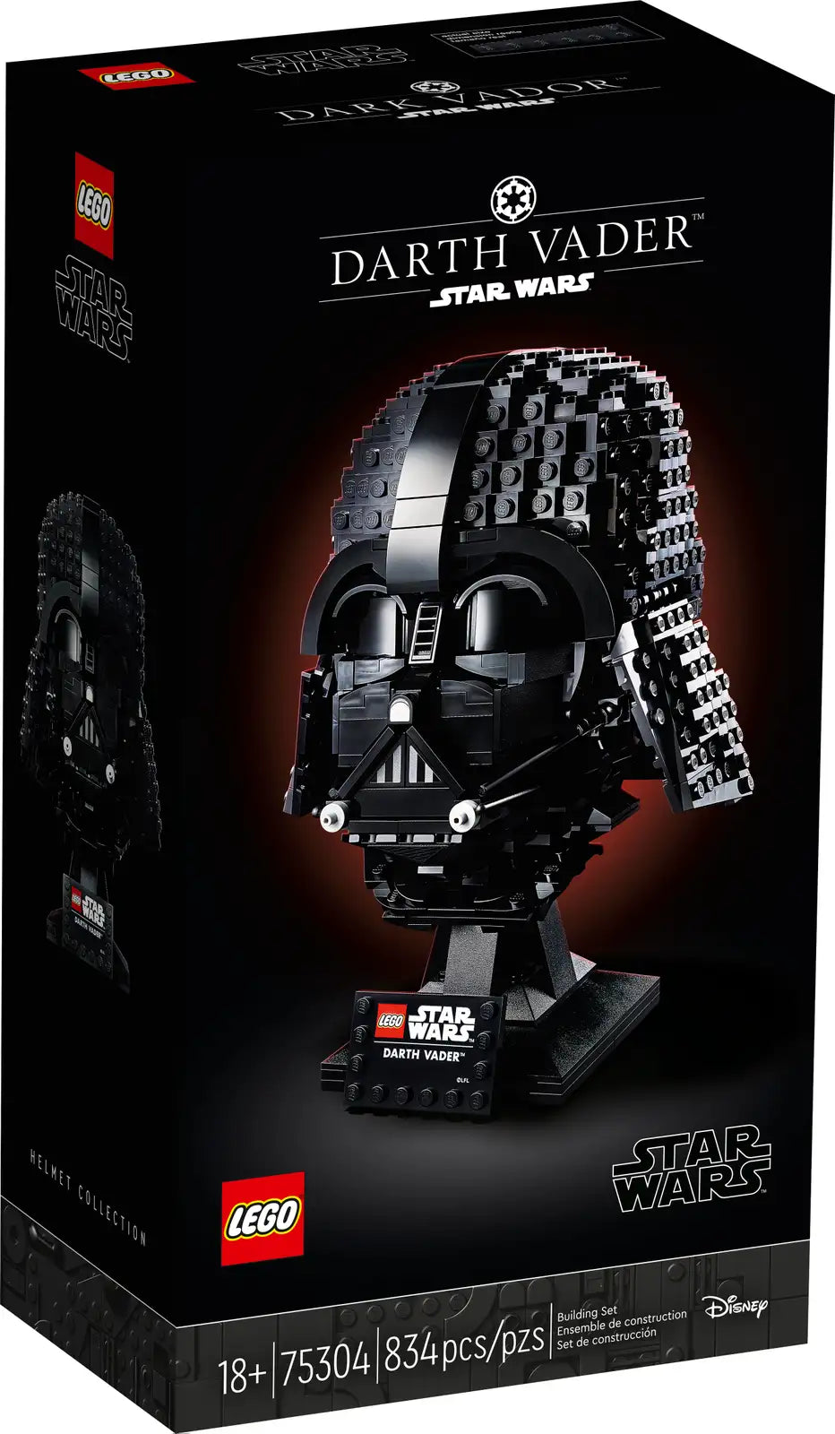 Casco de Darth Vader™ LEGO® Star Wars™ - 834 piezas
