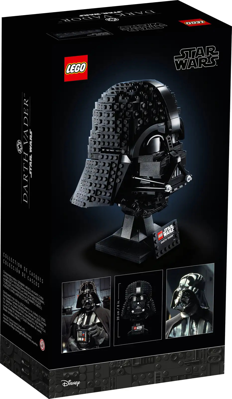 Casco de Darth Vader™ LEGO® Star Wars™ - 834 piezas