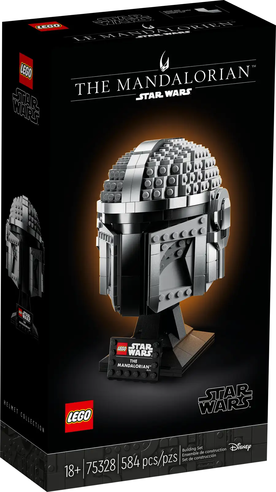 Casco del Mandaloriano LEGO® Star Wars™ - 584 piezas