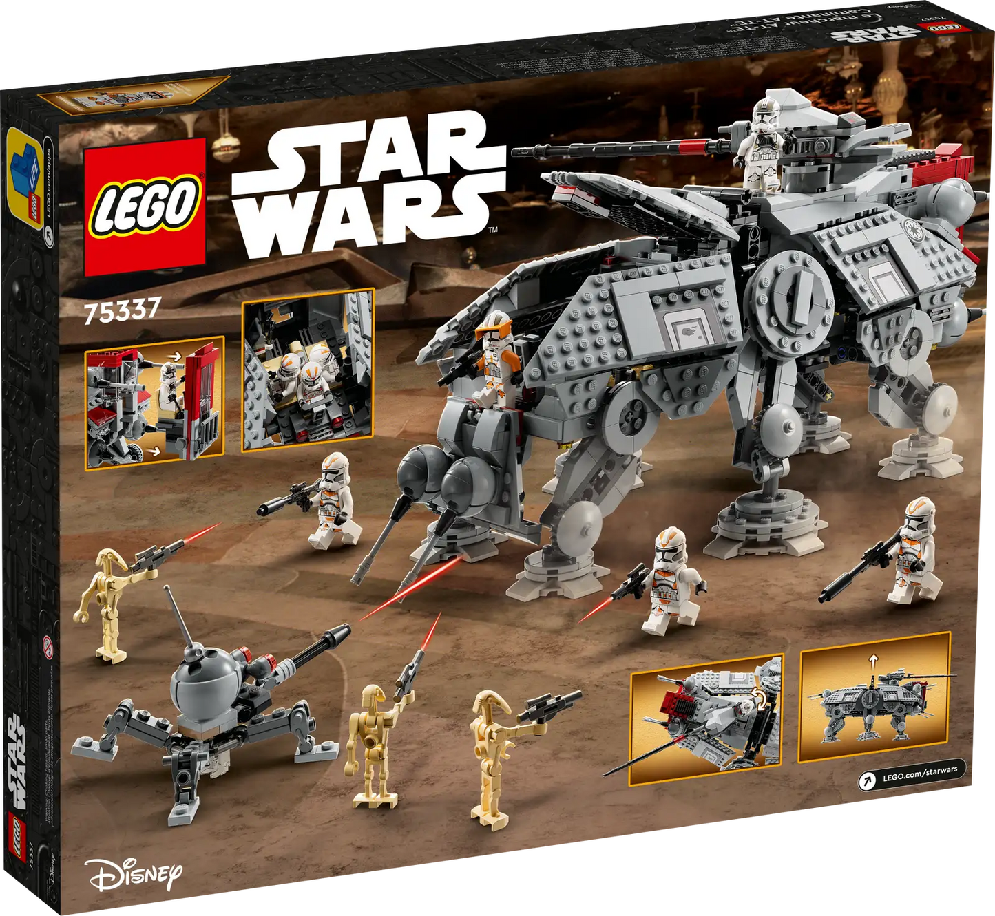 Caminante AT-TE™ LEGO® Star Wars™ - 1082 piezas