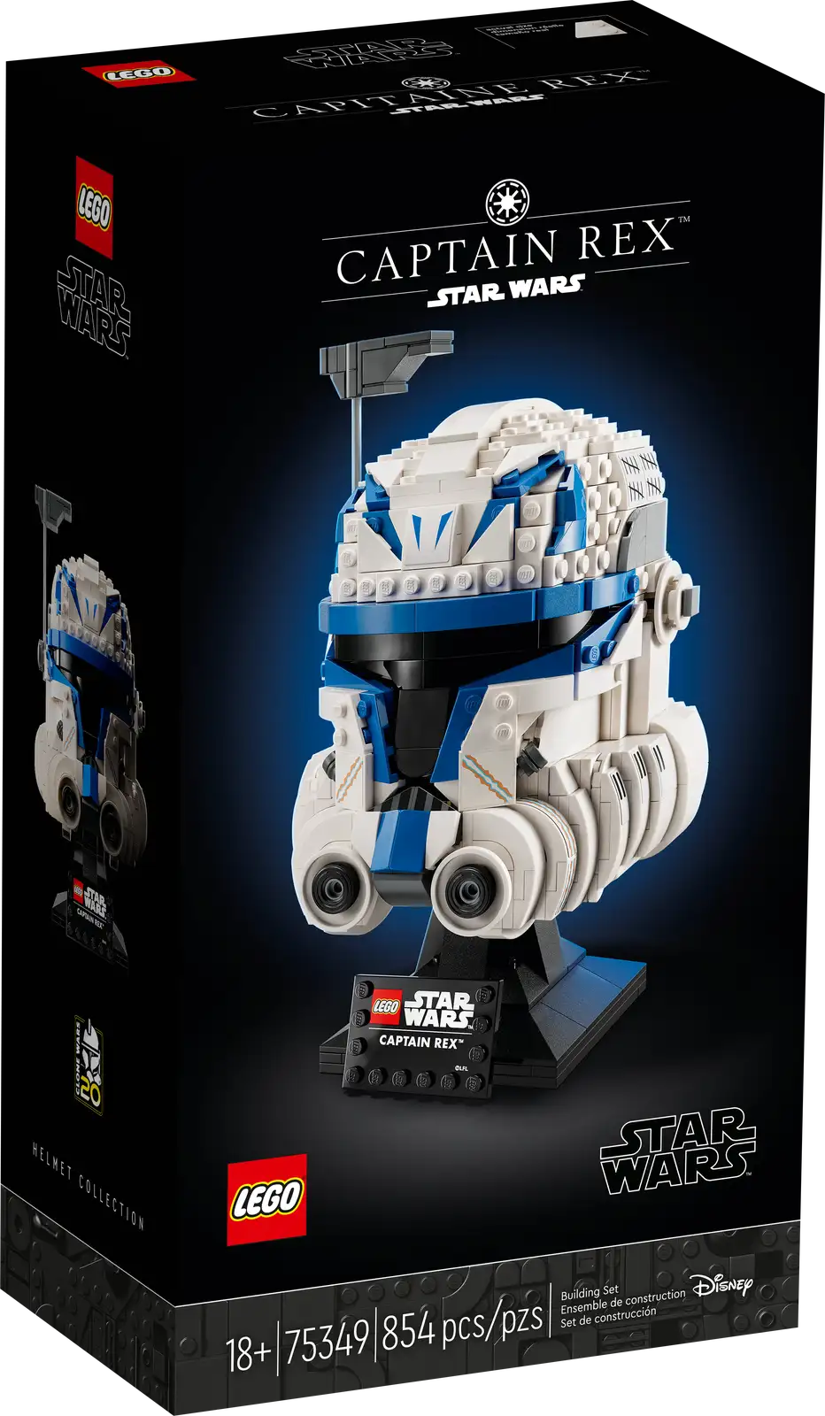 Casco del Capitán Rex LEGO® Star Wars™ - 854 piezas