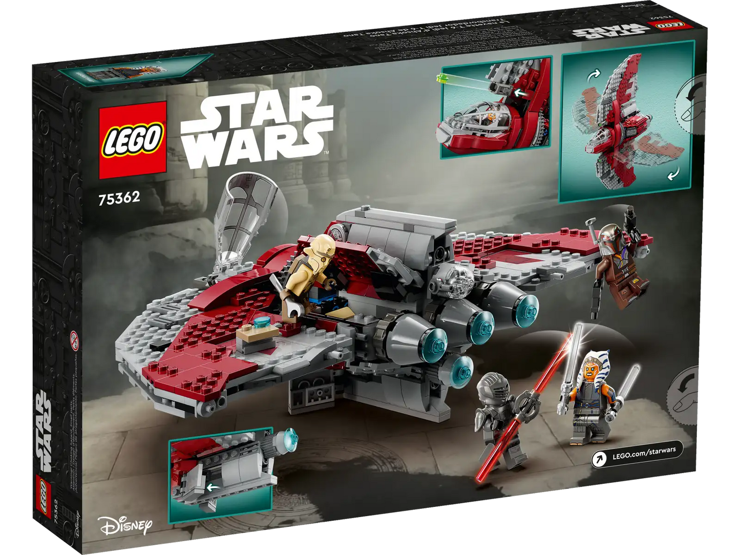 Lanzadera Jedi T-6 de Ahsoka Tano LEGO® Star Wars™ - 601 piezas