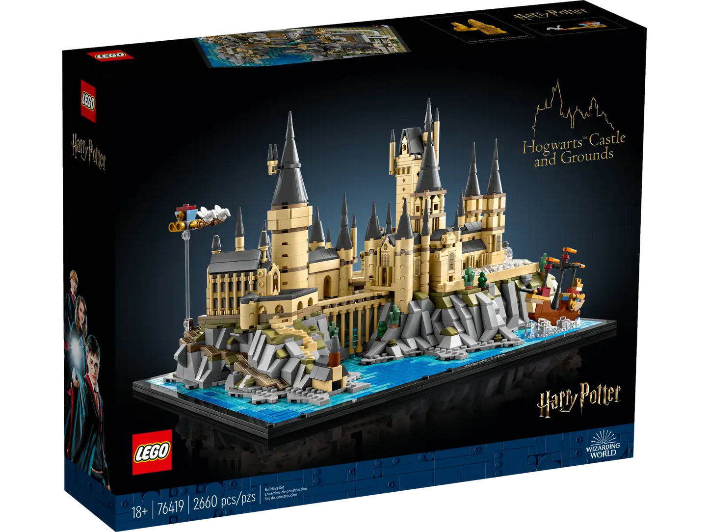 Castillo y Terrenos de Hogwarts™ LEGO - 2660 piezas