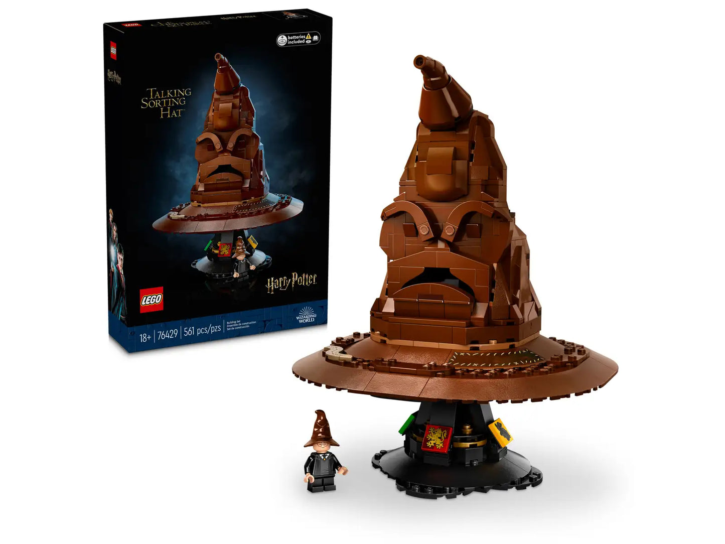 Sombrero Seleccionador Parlante de Harry Potter LEGO® - 561 piezas