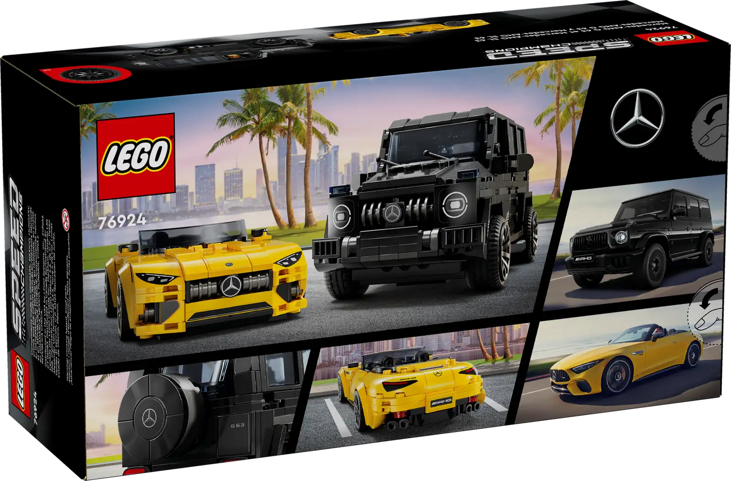 Mercedes-AMG G 63 y Mercedes-AMG SL 63 LEGO® - 806 piezas