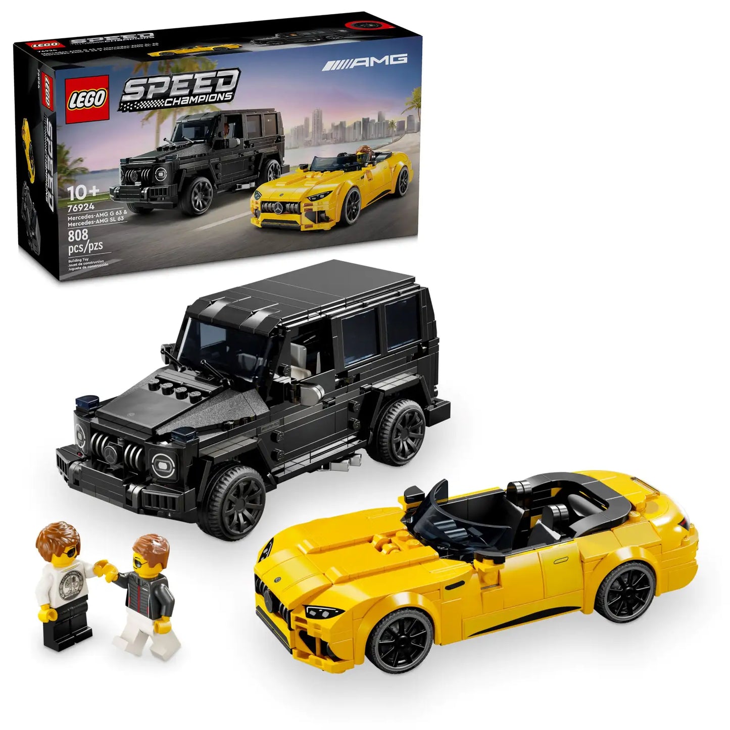 Mercedes-AMG G 63 y Mercedes-AMG SL 63 LEGO® - 806 piezas