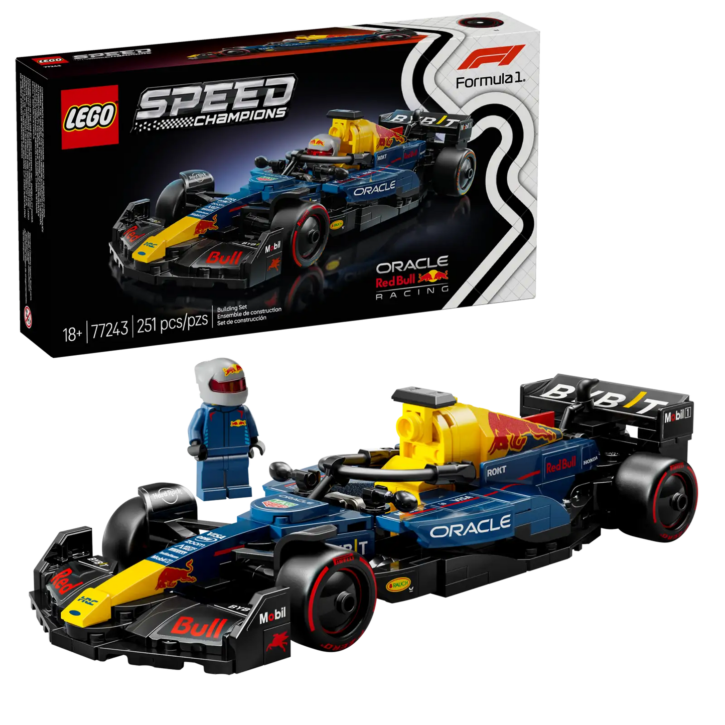 Coche de Carreras Oracle Red Bull Racing RB20 F1® LEGO® - 251 piezas