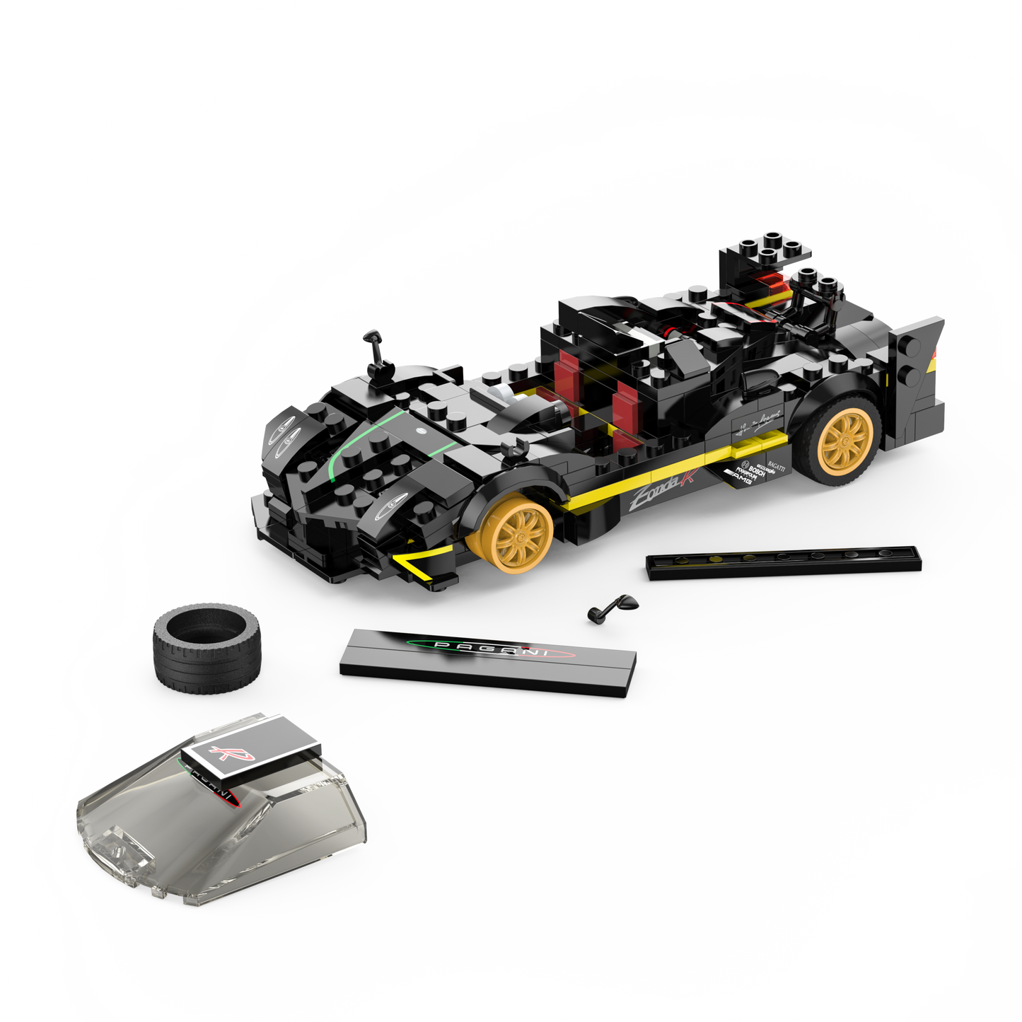 Pagani Zonda R - 387 pieces