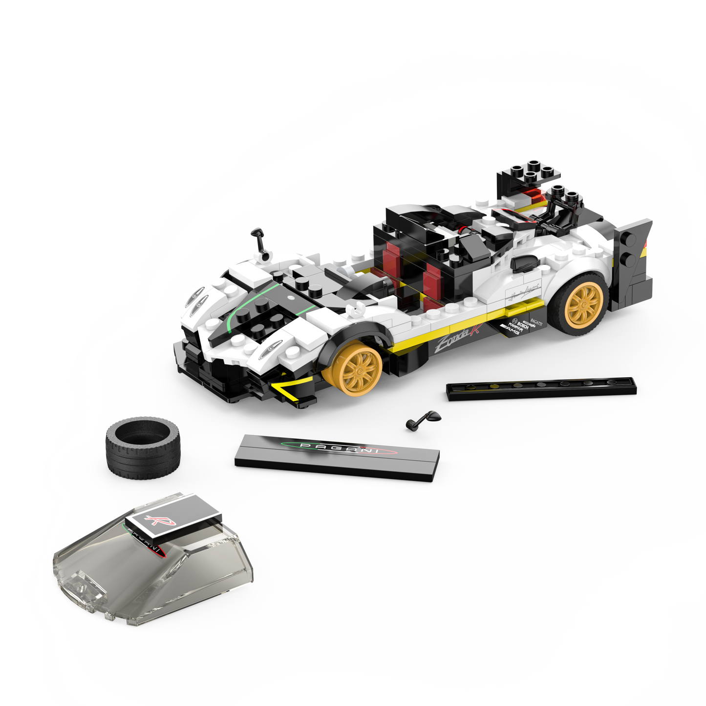 Pagani Zonda R - 387 pieces
