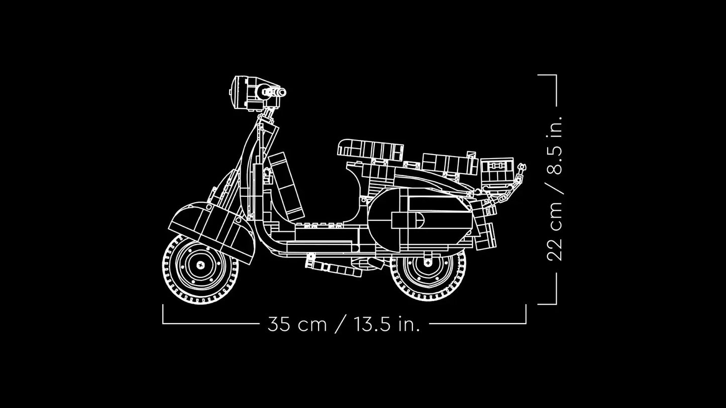Vespa 125 LEGO® - 1107 piezas