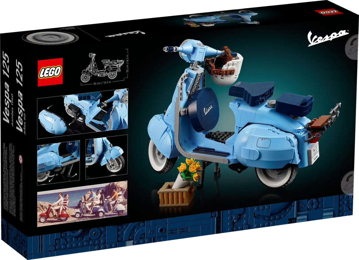 Vespa 125 LEGO® - 1107 piezas