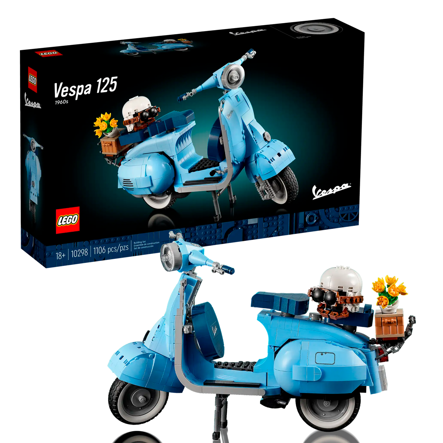 Vespa 125 LEGO® - 1107 piezas
