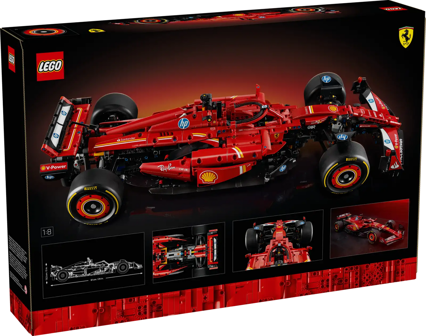 Alfa Romeo F1 C42 - 2261 pieces - Remote Controlled 