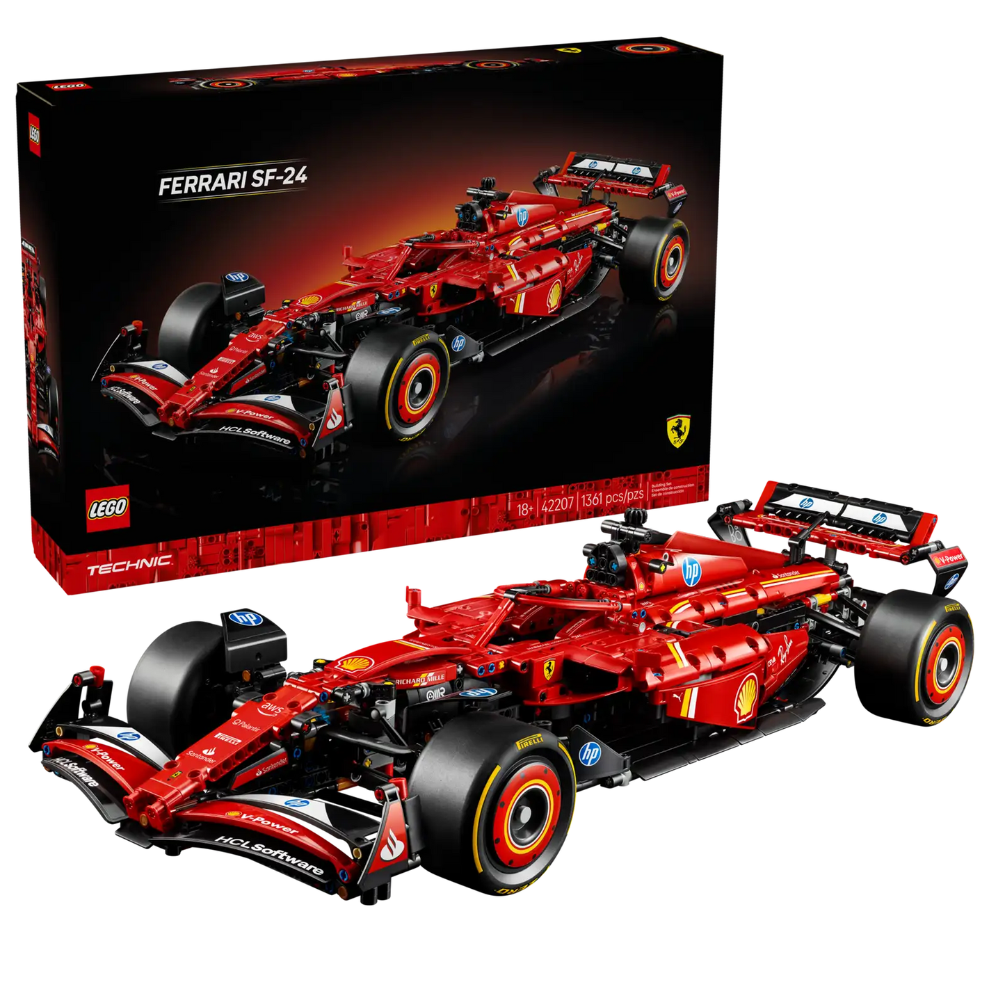 Alfa Romeo F1 C42 - 2261 pieces - Remote Controlled 