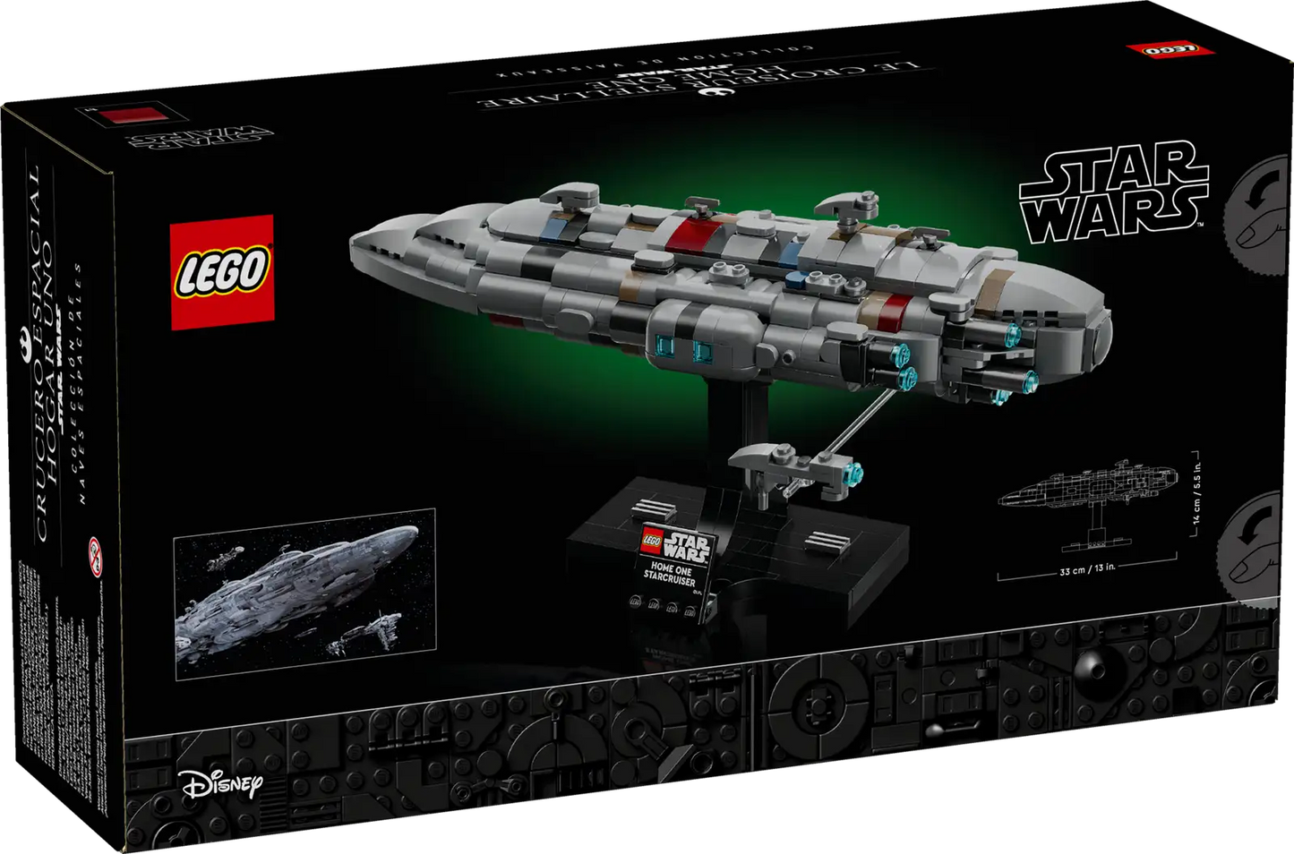 Crucero Estelar Hogar Uno LEGO® Star Wars™ - 559 piezas