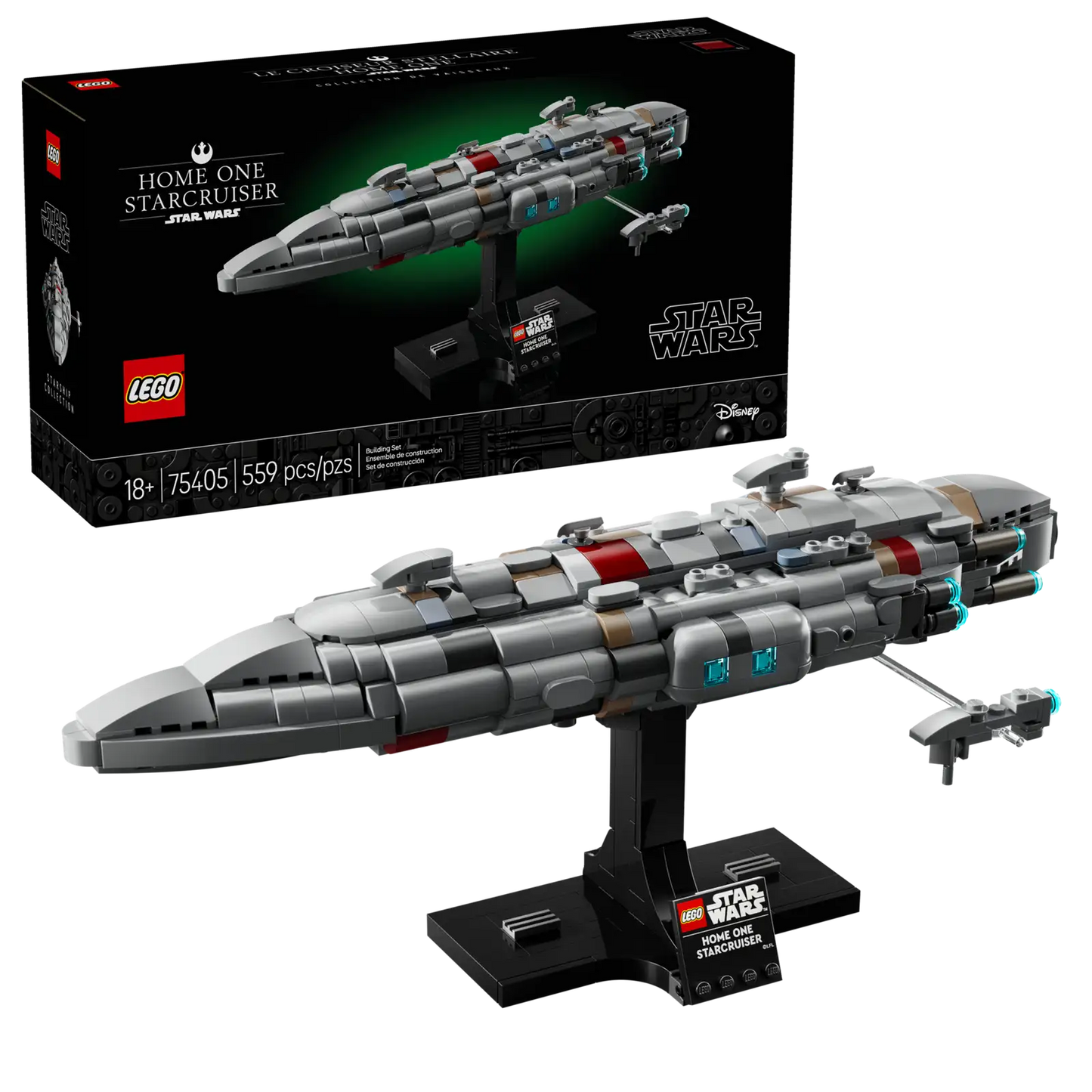 Crucero Estelar Hogar Uno LEGO® Star Wars™ - 559 piezas