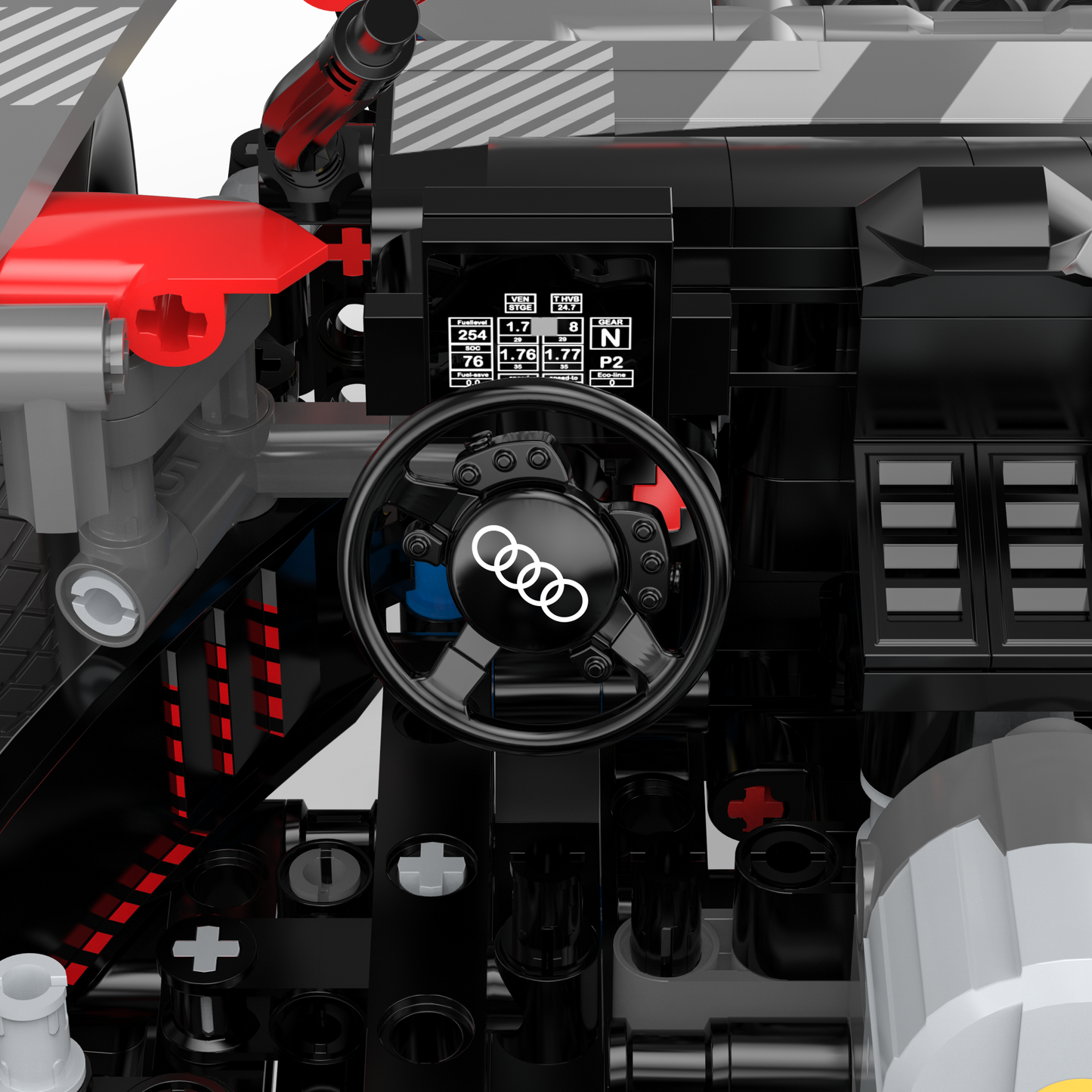 Audi RS Q e-tron RASTAR  - 1405 piezas