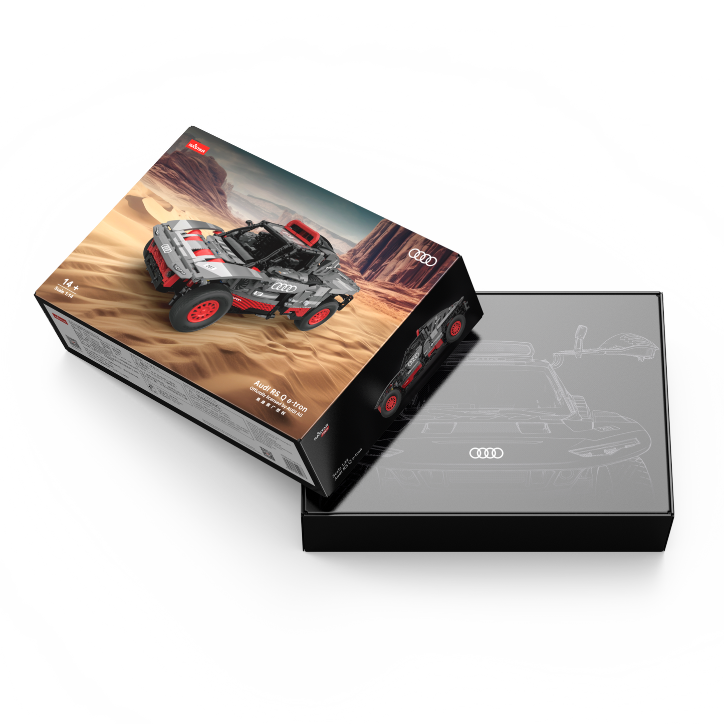 Audi RS Q e-tron RASTAR  - 1405 piezas