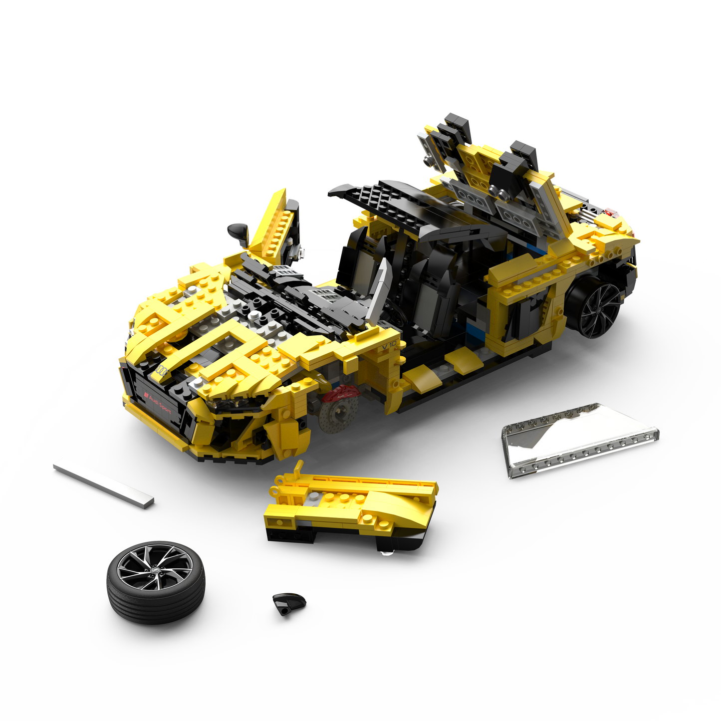 AUDI R8 Spyder - 1440 Pieces