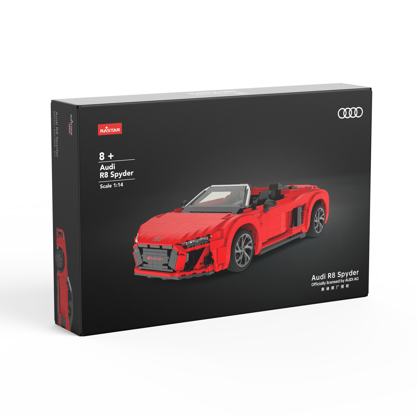 Audi R8 Spyder RASTAR - 1440 piezas