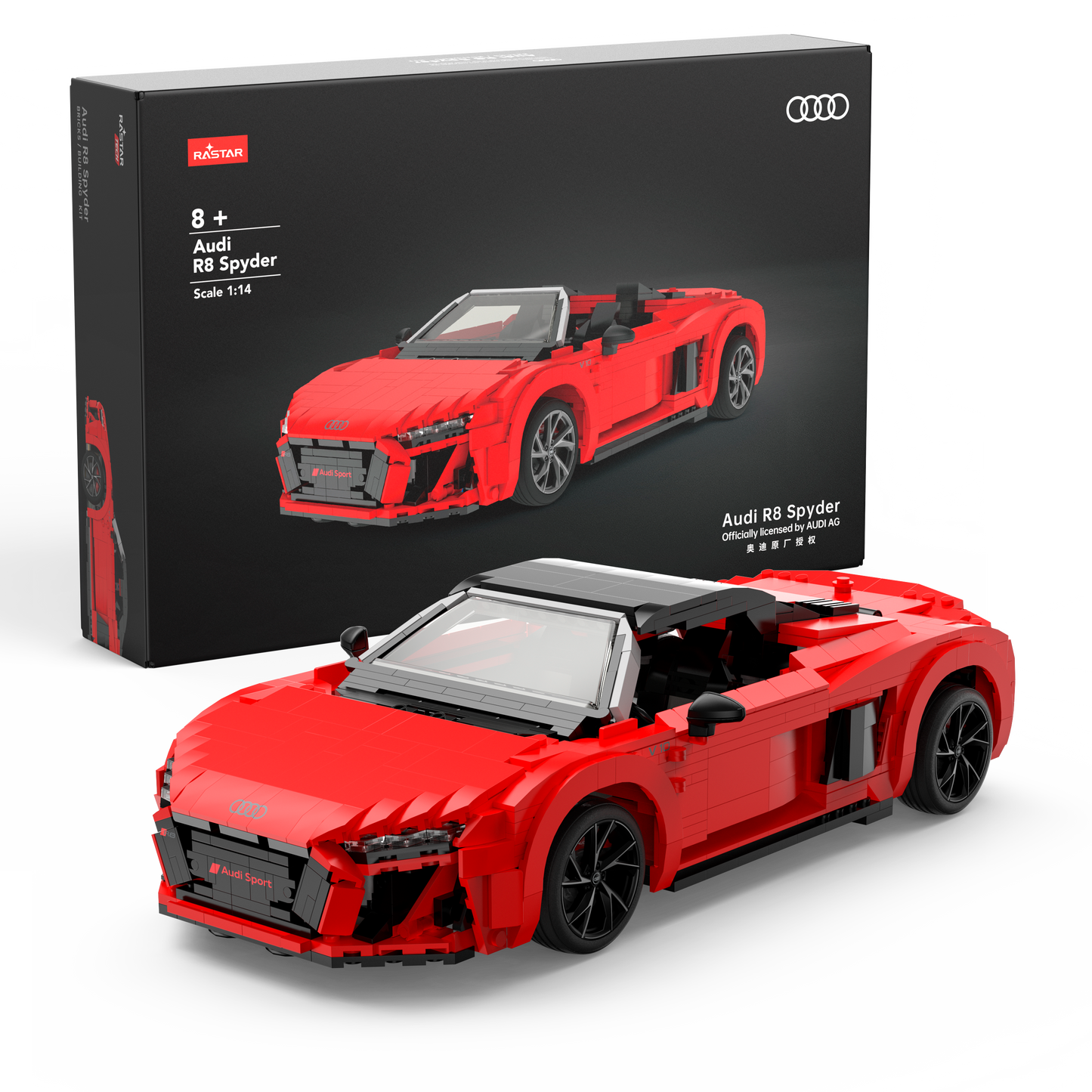 Audi R8 Spyder RASTAR - 1440 piezas