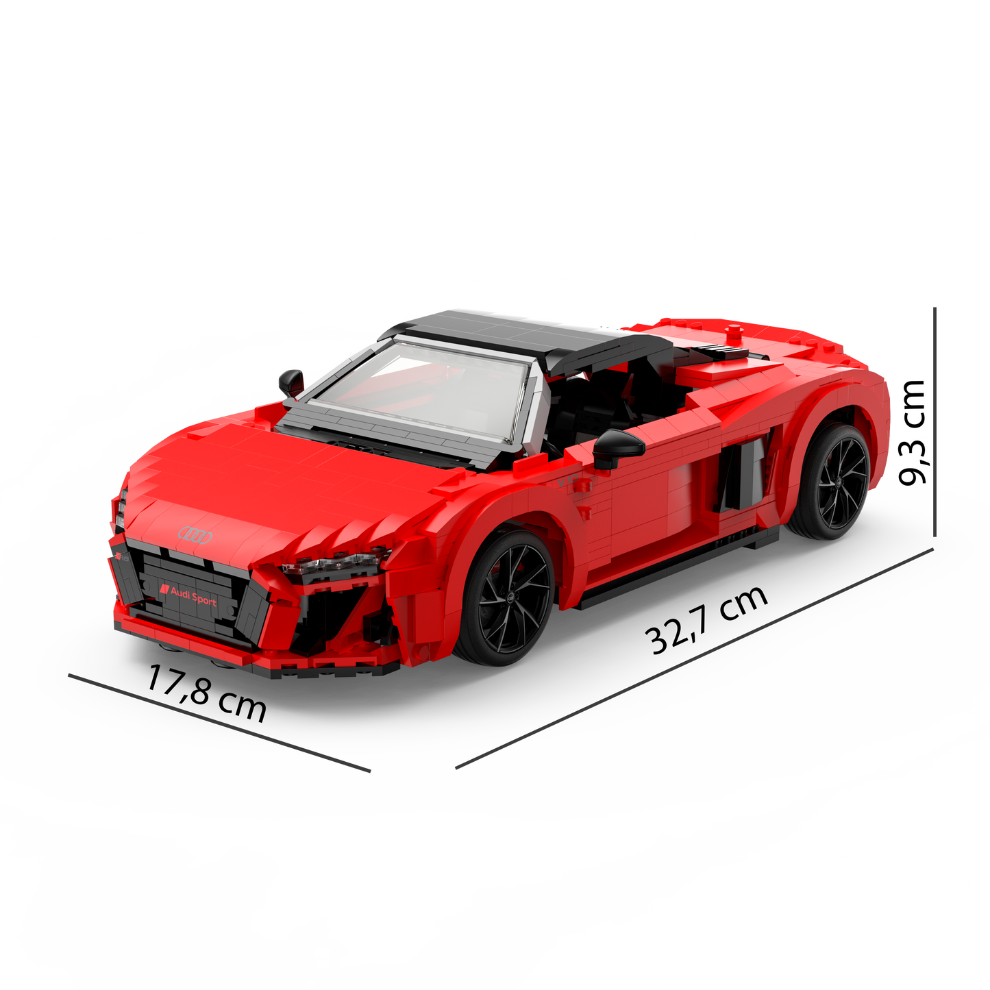 Audi R8 Spyder RASTAR - 1440 piezas