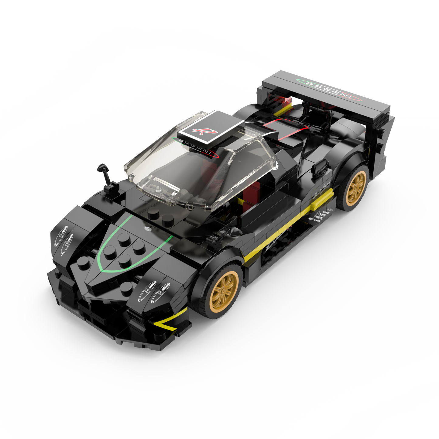 Pagani Zonda R RASTAR - 387 piezas