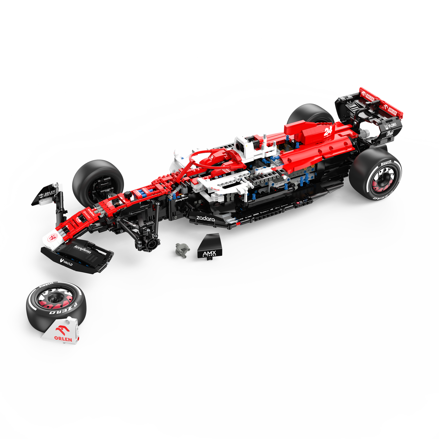 Alfa Romeo F1 C42 - 2306 pieces