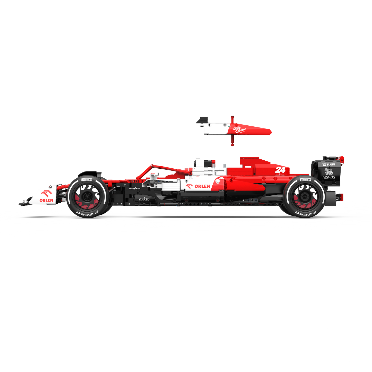 Alfa Romeo F1 C42 - 2306 pieces