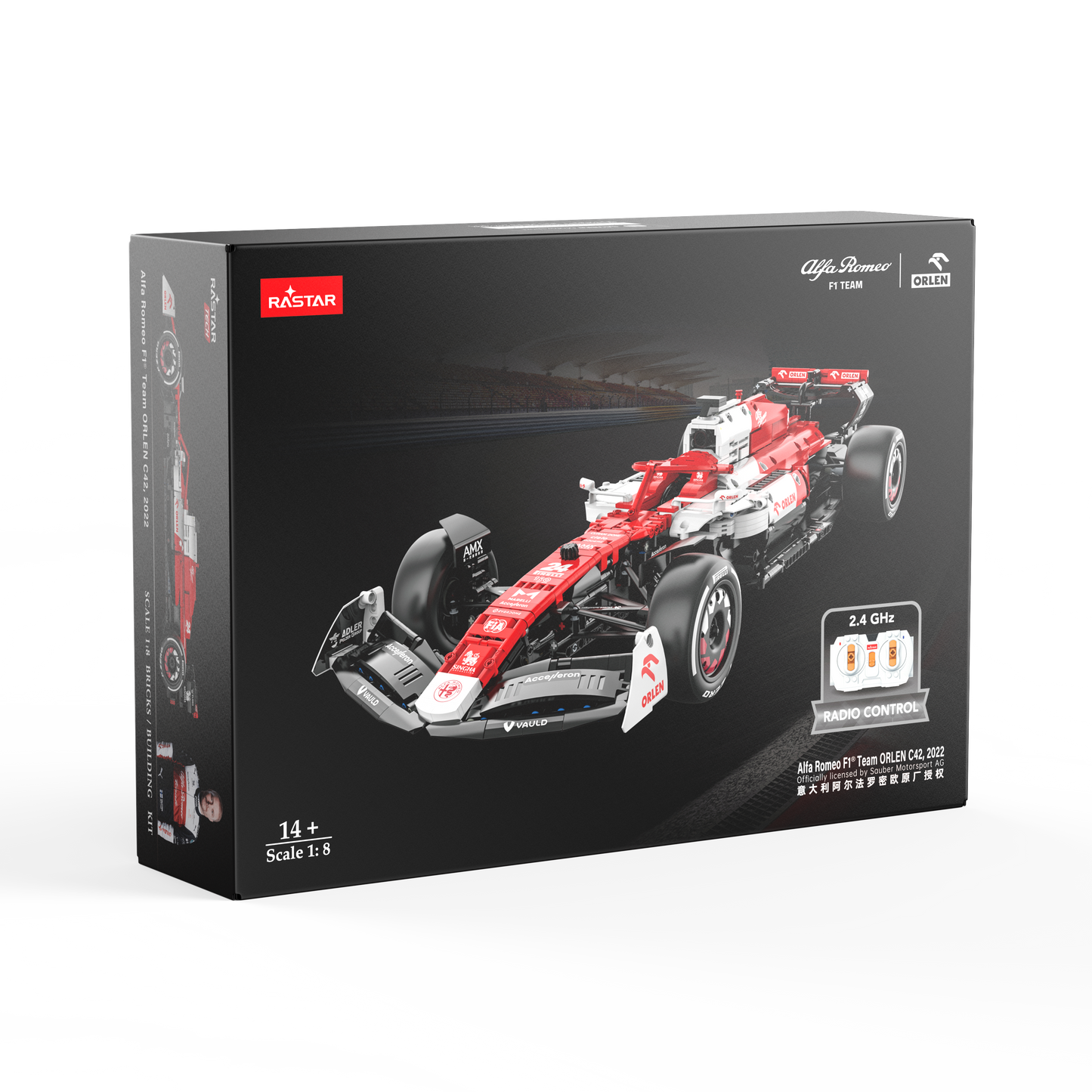 Alfa Romeo F1 C42 - 2261 pieces - Remote Controlled 