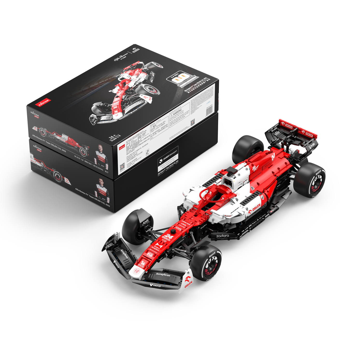 Alfa Romeo F1 C42 - 2261 pieces - Remote Controlled 