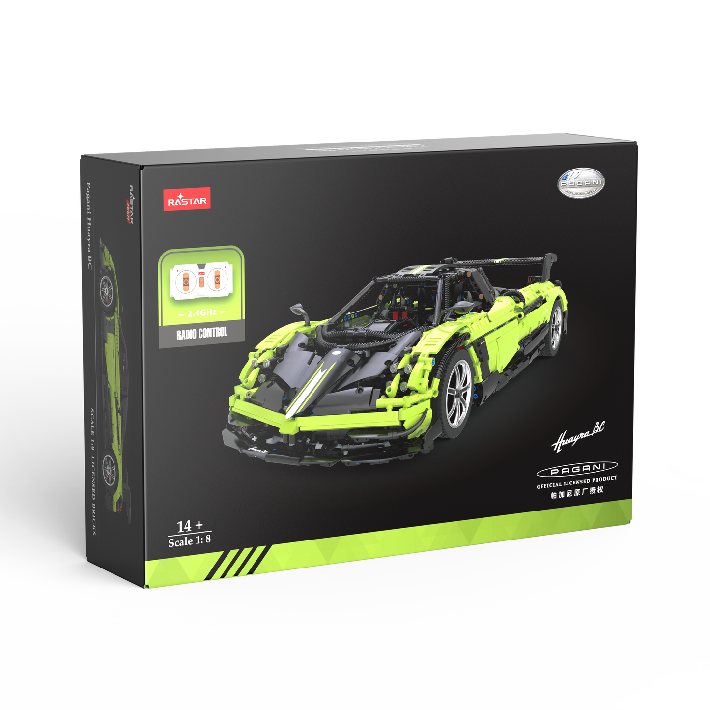 Pagani Huayra BC RASTAR  - 2899 piezas - Remote Controlled