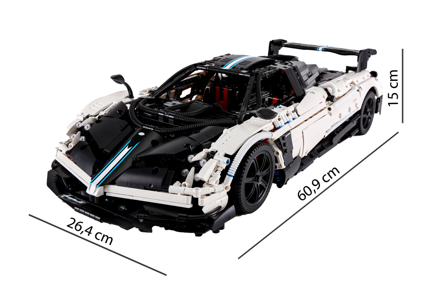 Pagani Huayra BC RASTAR - 2899 piezas - Remote Controlled